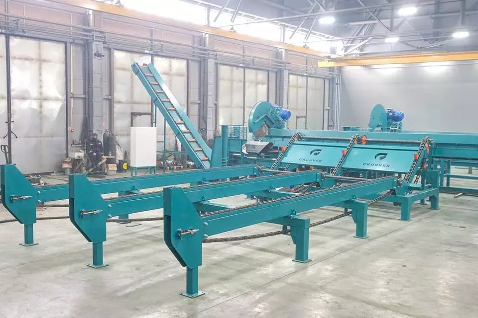 Разобщитель бревна с эстакадой Cronver RL-S (средний)