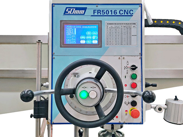 Радиально-сверлильный станок FR 5016 CNC с возможностью нарезания резьбы