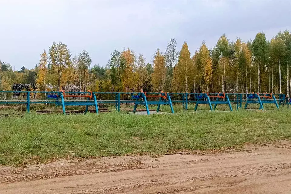 Раскряжевочно - дровокольная линия Cronver DRS 1250