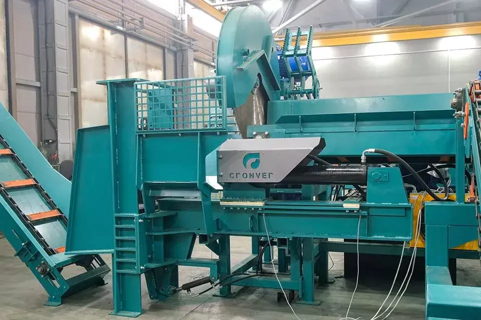 Дровокольно-распиловочный станок CRONVER DL 1250