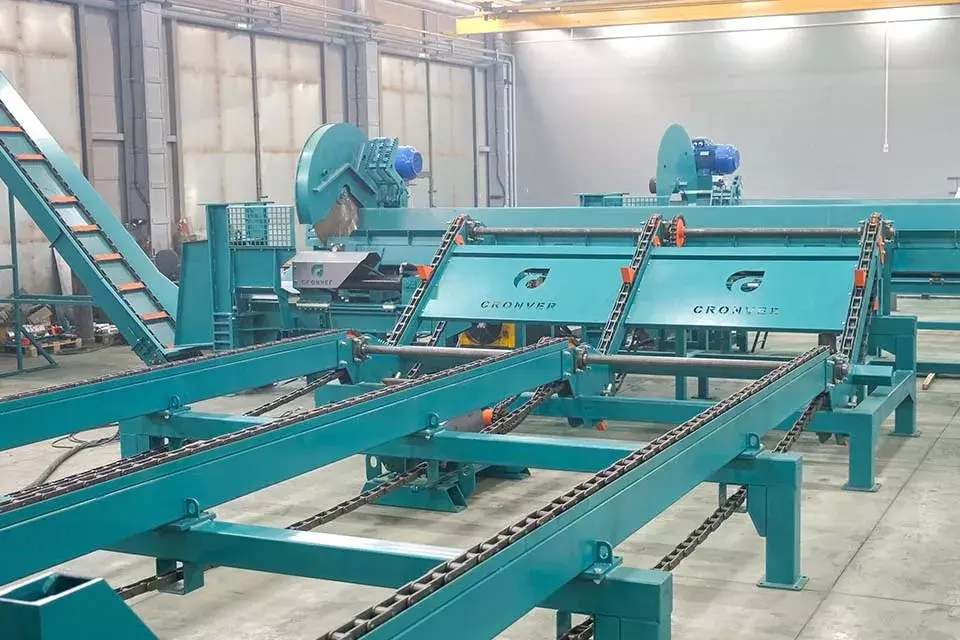 Разобщитель бревна с эстакадой Cronver RL-S (средний)