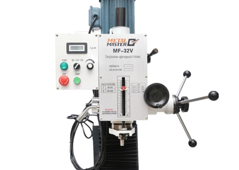 Настольный сверлильно-фрезерный станок Metal Master MF-32V