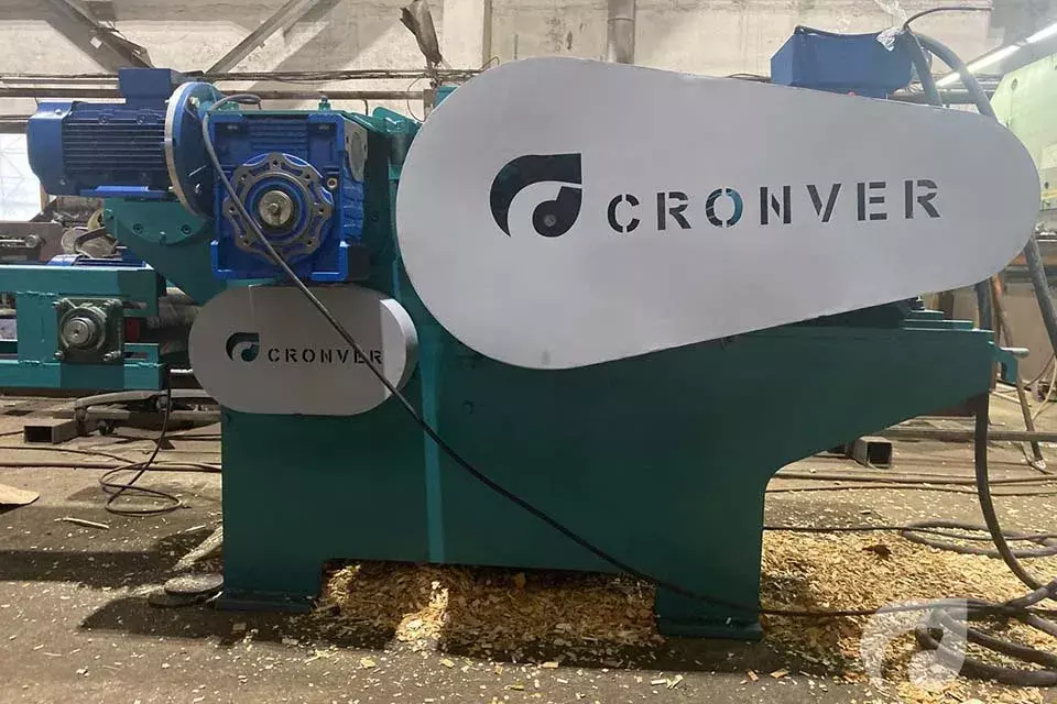 Барабанная рубительная машина Cronver BRM 110