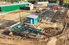 Разобщитель бревна с эстакадой Cronver RL-V (высокий)